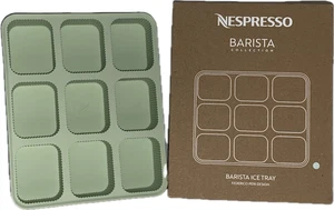Nespresso Barista Collection Eisschale Farbe Hell Meergrün 9 Würfel Silikon Neu - Bild 1 von 2