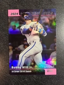 Bobby Witt Jr 2025 Topps - 2024 Greatest Hits #GH-6 Pink Foil Parallel KC Royals - Bild 1 von 2