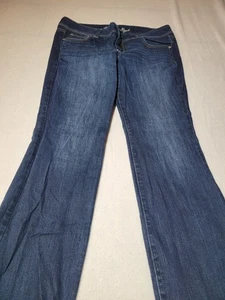 American Eagle Jeans Damen 14 Blau Denim Slim Bootcut Stretch  - Bild 1 von 5