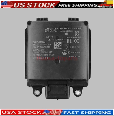REAR BLIND SPOT RADAR MODULE SENSOR KB3T-14C689-CC FOR 2.3L 2019-21 FORD RANGER - Image 1 of 4