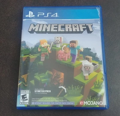 Jogo Minecraft Sony PlayStation 4 PS4 Mohang *BOM DISCO* *FUNCIONA!* - Imagem 1 de 4