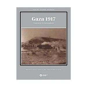 Decision Games Folio Wargame Gaza 1917 - Bolsa Gateway to Jerusalem EX - Imagen 1 de 2