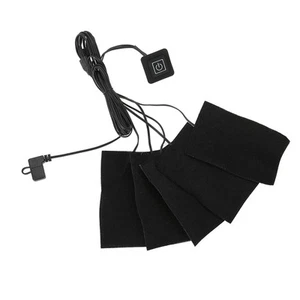 USB Electric Clothes Five Heater Pads Heating Temperature Warmer Too MNJ - Picture 1 of 11