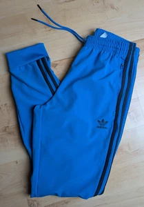 Pantalones de chándal Adidas azul unido Firebird originales joggers SST - pequeños para hombre - Imagen 1 de 10