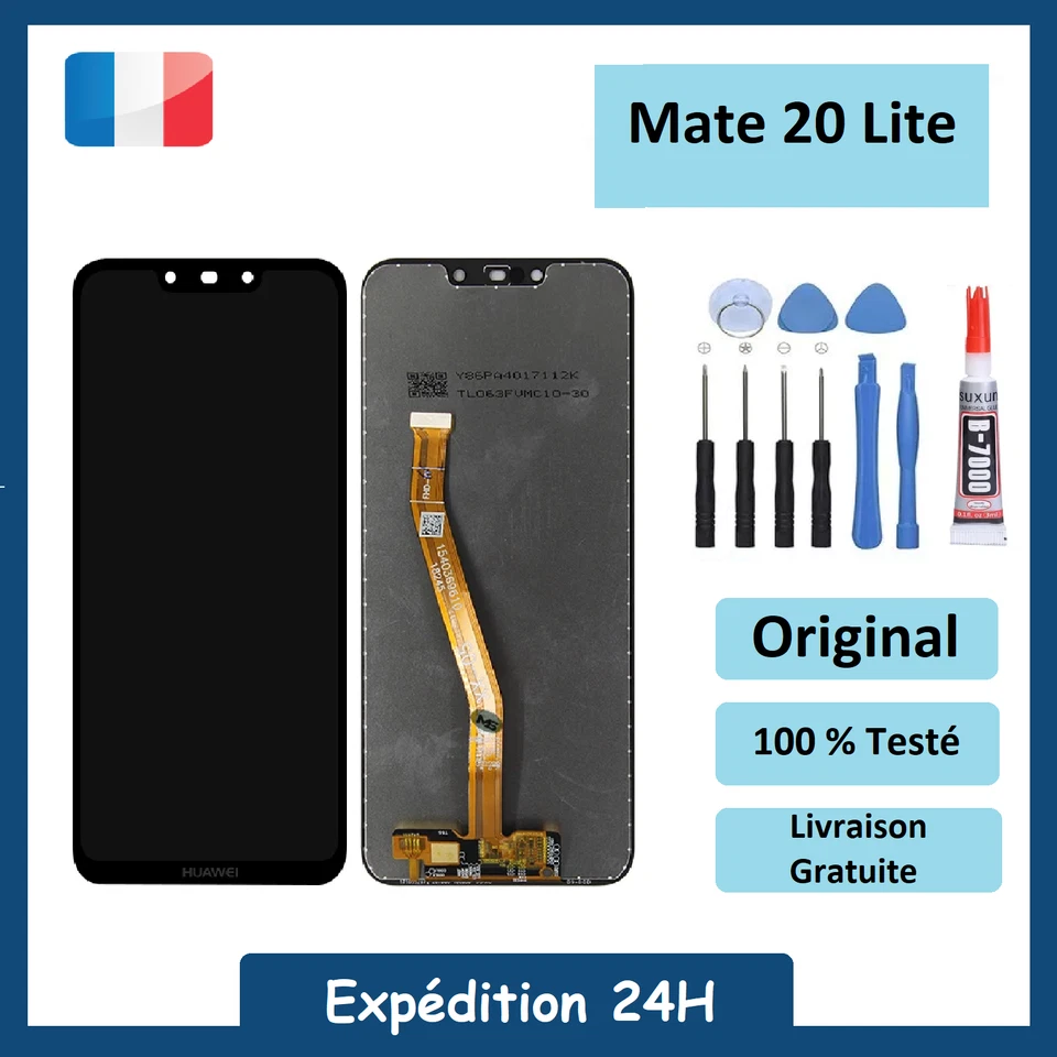 Ecran LCD Huawei Mate 20 Lite complet original + Outils + Colle - Photo 1/1