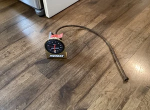 Moroso 5114 DL-397 Mechanical Tach, 12,000 RPM, 4 1/2" Face, Telltale, Rear Exit - Foto 1 di 12