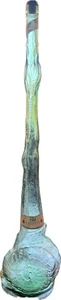 Vintage Monumental 32” Italian Chianti Snail Shaped Celine Glass Wine Bottle - Picture 1 of 7