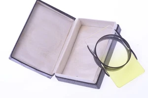 ✅ OMAG 38MM GRADUATED YELLOW FILTER SET LENS CLIP ON 22-4 - Picture 1 of 3