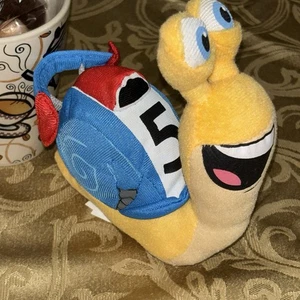 Dreamworks Turbo Racing Team Snail Plush 2013 Kellytoy #5 Stuffed Animal 6.5" - Picture 1 of 13