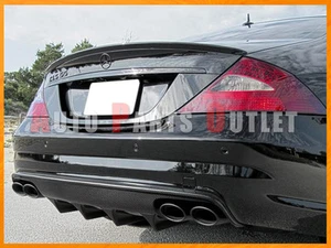 06-10 M-Benz A-Type Trunk Boot Spoiler W219 CLS350 CLS550 Sedan 4Dr - #040 Black - Picture 1 of 3