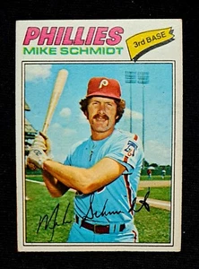 1977 Topps Baseball Card Set-Break #140 Mike Schmidt EX-EXCELLENT - Picture 1 of 2