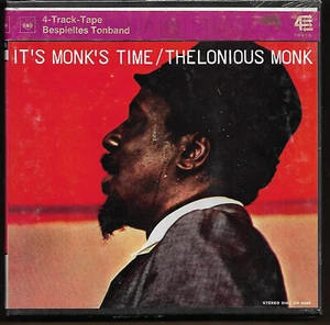 4 Spur Tonband Reel to Reel : Thelonious Monk - It's Monk time (sealed) HARD BOP - Imagen 1 de 1