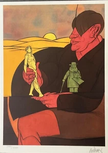Valerio Adami (Warhol Chagall Guttuso Dali Picasso Botero Christo de Kooning) - Foto 1 di 8
