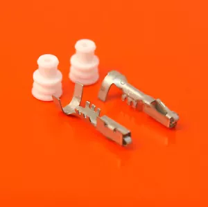 10 x Genuine DELPHI Female Pin Terminals & Seals - 150 Metri-Pack Sealed Series - Picture 1 of 3