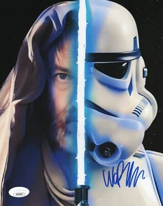 Foto 8x10 firmada por Warren Proulx Jr. Obi-Wan Kenobi Star Wars certificado de autenticidad JSA - Imagen 1 de 2