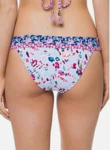 Lucky Brand Junior's Gypsy Floral Banded Hipster Bikini Bottom Size L 3762 - Picture 1 of 2