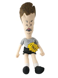 Vintage 1993 MTV Beavis And Butthead BUTTHEAD Talking Pull-String Plush Toy RARE - Picture 1 of 10