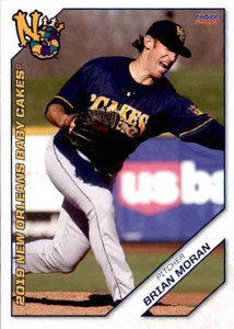 2019 New Orleans Baby Cakes Choice #21 Brian Moran Port Chester New York NY Card