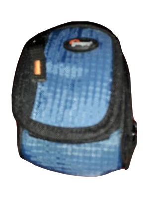 Lowepro RIDGE 10 Camera Bag - Black & Blue - Image 1 of 4