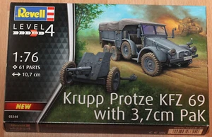 Revell 03344 1:76 Bausatz Krupp Protze Kfz 69 mit 3,7cm PaK - Bild 1 von 1