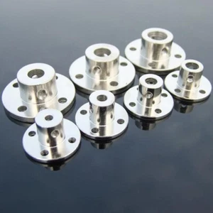 3-14mm Rigid Flange Coupling Motor Guide Shaft Connector - Picture 1 of 14