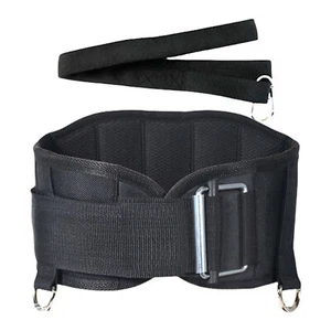 Weighted Pull Up Belt Breathable Dip Belt For Weightlifting With VA Back Protect - Picture 1 of 12