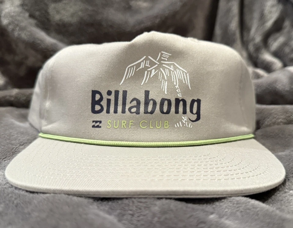 Billabong Men's One Size Snapback Hat WITH TAGS