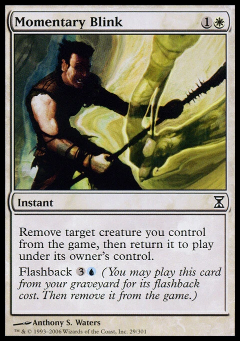 Momentary Blink ~ Near Mint Time Spiral MTG Magic UltimateMTG White Card - Image 1 of 1