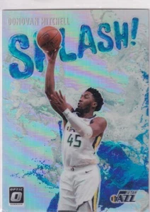 2021-22 Panini Donruss Optic NBA No. 14 Donovan Mitchell Splash! Silver Prizm - Picture 1 of 2