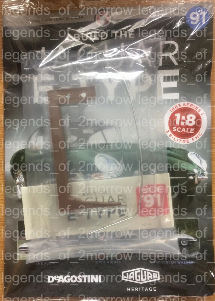 DEAGOSTINI BUILD YOUR OWN JAGUAR E-TYPE MAGAZINE AND PART - ISSUE 91 - Image 1 of 1