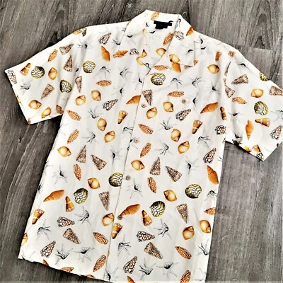 Vintage Tulliano 100% Silk Button Up Shirt Hawaiian Camp Leisure Lounge Men's L - Image 1 of 4