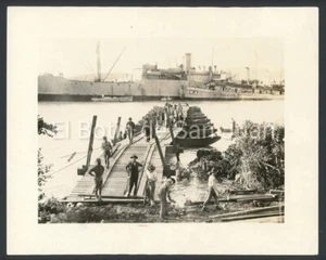 ANTIQUE PRESS PHOTO / U.S MARINES AT CULEBRA  PUERTO RICO 1924 #4 - Picture 1 of 2