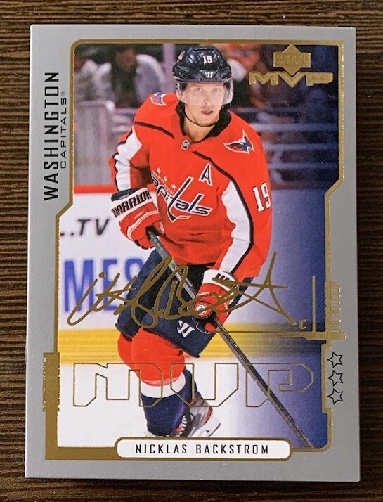 Nicklas Backstrom #91 - 2020-21 MVP - 20th Anniversary Third Star - Image 1 of 2