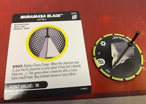 Heroclix Marvel X-Men X di Spade Storyline Muramasa Blade S016 - Foto 1 di 1