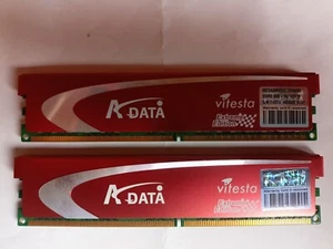 4 GB (2x2GB) ADATA DDR2 800+ MHz  Dual Kit 2G Arbeitsspeicher CL4 - Bild 1 von 2