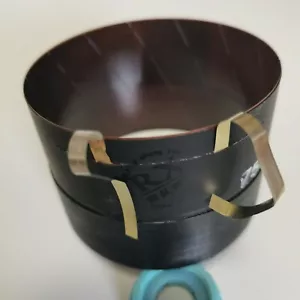 1 pcs ID: 75mm 16 ohm horn voice coil for woofer Copper clad aluminum flat wire - Picture 1 of 3