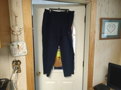 NWT Ruby Rd Navy Blue Pull On Pants Size Women's 3X - Image 1 of 2