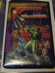 1995 VHS Transformers war of the dinobots - Imagen 1 de 3