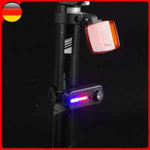 Fahrrad-Rücklicht, wasserdicht, Sicherheit, MTB, Radfahren, Warnlampe mit Clip ( - Bild 1 von 11