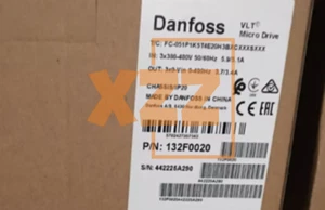 1PC NEW Danfoss inverter FC-051P1K5T4E20H3BXCXXXSXXX 132F0020 - Picture 1 of 4