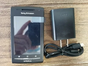 Sony Ericsson Xperia X8 Mobile Phone 3G 3.15MP WIFI GPS Bluetooth E15i - Picture 1 of 12