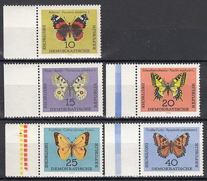 DDR 1964 Mi. Nr. 1004-1008 mit Rand Postfrisch (25647) - Bild 1 von 1