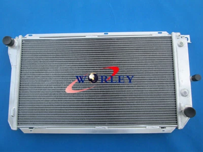 Radiador de aluminio de 3 filas para Ford FALCON Fairlane Fairmont LTD EF EL NF NL DF DL Foto 1 de 4
