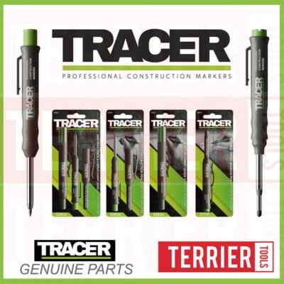 TRACER / ACER Deep Hole Carpenters Pencil/Marker/Holster/Case/Refill SETS