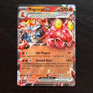 Magcargo ex 029/167 Pokemon Twilight Masquerade SV Double Rare Holo NM - Picture 1 of 2