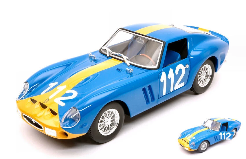 Burago FERRARI 250 GTO N.112 9th TARGA FLORIO 1964 U.NORINDER-P.TROBERG 1:24 - Imagen 1 de 1