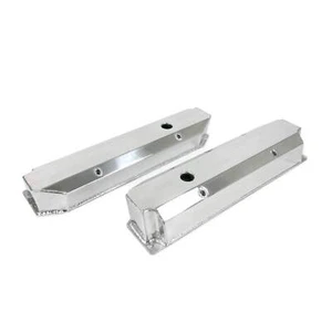 Long Bolt Fabricated Aluminum Valve Covers Clear Anodized for Chrysler Big Block - Bild 1 von 1