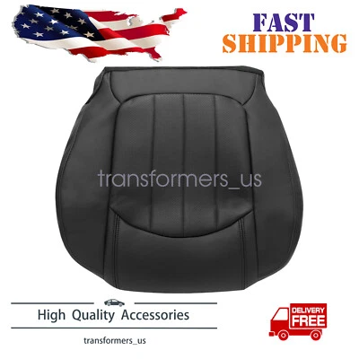 Cubierta de asiento inferior del lado del conductor negra para Chevy Traverse 2009 2010 2011 2012 Foto 1 de 4