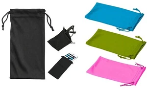 GAFAS DE SOL FUNDA BOLSA SUAVE CORDÓN TELÉFONOS GAFAS BILLETERA - Imagen 1 de 13