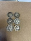 (6) Mixed Silver Quarters Washington, 1926 Standing Liberty and 1916 Barber